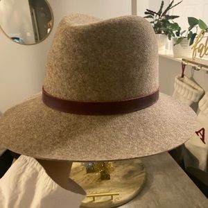 Janessa Leone wool fedora hat